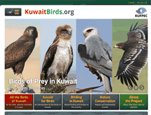 Tablet Screenshot of kuwaitbirds.org